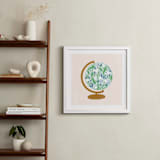 "Global Flor" - Art Print in mountain meadow by Marabou Design - In a Room