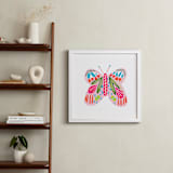 "A Butterfly" - Art Print in Cotton Candy PInk by Lauren Semmer - In a Room