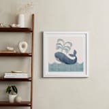 "Whale" - Art Print in Sea by Elly - In a Room