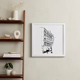 "Paris 3" - Art Print in Black by IMG_101 - In a Room