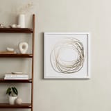 "Infinite Possibility" - Art Print in Shades of Gold by Jayna B - In a Room