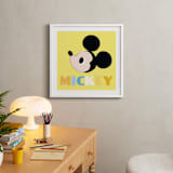 "Mickey" - Art Print in Sunshine by Angela Thompson - In a Room