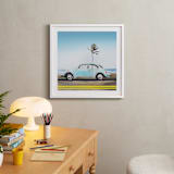 "Turq" - Art Print in Turq by SETH SMITH - In a Room
