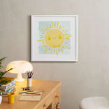 "Sunny" - Art Print in Sky by Susan Asbill - In a Room