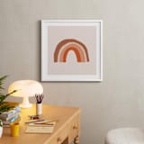 "After the Rain" - Art Print in Desert Rose by Alicia Schultz - In a Room