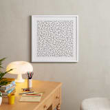 "Neurons" - Art Print in Charcoal by Katie Zimpel - In a Room