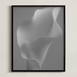 "Memory" - Art Print in Pearly Grey by MG Vander Elst - Framed
