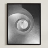 "Vertigo" - Art Print in monochrome by lulu and isabelle - Framed
