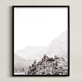 "Little Island" - Art Print in Stone by Jamie Lollback - Framed