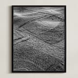 "Steps of lights #1" - Art Print in soft black by Van Tsao - Framed