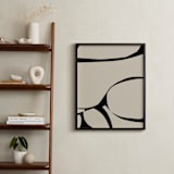 "Obscure Sonder" - Art Print in Putty by Deborah Velasquez - In a Room