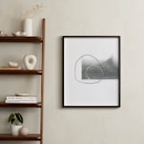 "Abstract drawings I" - Art Print in White by Kirsta Benedetti - In a Room
