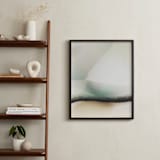 "Trade Winds" - Art Print in Teal by Karen Kardatzke - In a Room