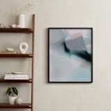 "ghost" - Art Print in Grey by Lori Wemple - In a Room