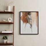 "After the Bath II" - Art Print in burnt sienna by Patricia Robitaille - In a Room