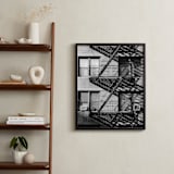"Up Down NYC" - Art Print in monochrome by lulu and isabelle - In a Room