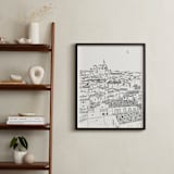 "Toledo" - Art Print in Graphite by Adelyn T. - In a Room