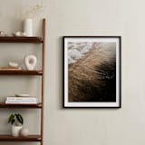 "Black Sand I" - Art Print in Onyx by Karly Rose Sahr - In a Room