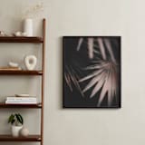 "Copper Ferns 2" - Art Print in Shimmering Copper by Alicia Abla - In a Room