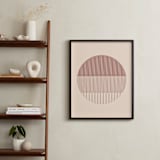 "Soleil" - Art Print in Brick by Fresh Letter Studio - In a Room