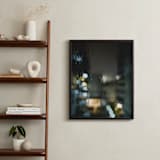 "Drippy Window" - Art Print in Stormy Night by Shannon Paras - In a Room