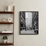 "Downtown IV" - Art Print in Black & White by Erin Beutel - In a Room