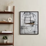 "Synthesis" - Art Print in Noir by Misty Hughes - In a Room