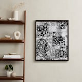 "PEEK" - Art Print in Black and White by Emine Ortega - In a Room