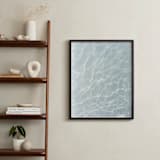 "Wave Patterns" - Art Print in Tide by Tommy Kwak - In a Room