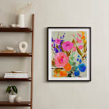 "Fancy Free" - Art Print in Rainbow by Jess Franks - In a Room