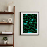 "Climbing Walls" - Art Print in Jade by Kristine Hegre - In a Room