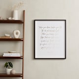 "Follow Your Dreams Quote" - Art Print in Goal Digger by Angelene - In a Room