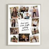 "Grad Collage II" - Framed Photo in White by Minted - Framed
