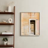 "Défense D'afficher, Marseille" - Art Print in Pale Peach by Jacquelyn Sloane Siklos - In a Room