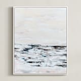 "Faded Fury Diptych II" - Art Print in Blush by Nicoletta Savod - Framed Canvas