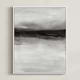 "holy disruption" - Art Print in black and white by Heidi Jantz - Framed Canvas