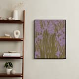 "Iris Garden" - Art Print in Dusty Lavender by Britt Friesell - In a Room