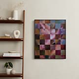 "Pieces Of The Sky" - Art Print in Soft Pink by Ella Frödin - In a Room