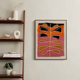 "Underground Opera" - Art Print in Rosebud by Deborah Velasquez - In a Room