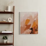 "Soft Earths" - Art Print in earthy clay by Svitlana Martynjuk - In a Room