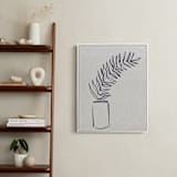 "Arcing not falling" - Art Print in Dark Indigo Blue by Holly Rose - In a Room