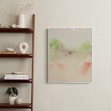 "A Secret Garden II" - Art Print in Beige by M Gloria Hunter - In a Room