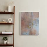 "Burning Me Up" - Art Print in Terracotta Pink by Christine Olmstead - In a Room