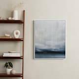 "Distant Light" - Art Print in misty morn by Brian Sostrom - In a Room