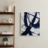 "Quietly Alive" - Art Print in Night by Roann Mathias - In a Room