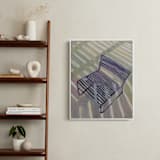 "Chair from my Childhood" - Art Print in Soft Green by Caitlin Winner - In a Room