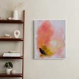 "Creative Block" - Art Print in Pink Coral Reef by Megan Carty - In a Room