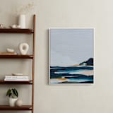 "Bayside" - Art Print in Sea by Kayla King - In a Room