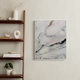 "Beneath the Layers" - Art Print in Pewter by Melanie Severin - In a Room