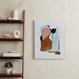 "Spring No. 16" - Art Print in Blush by Cait Courneya - In a Room